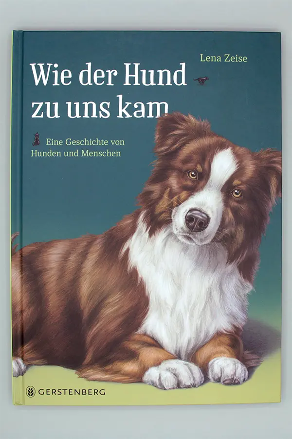 Buchillustration & Buchgestaltung: Wie der Hund zu uns kam