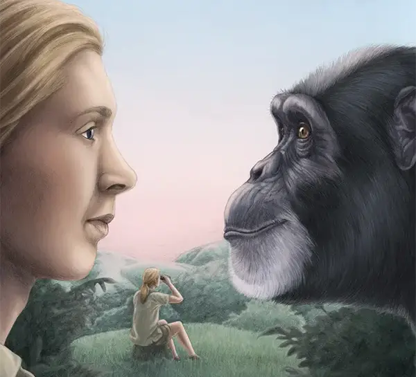Kindersachbuch über Jane Goodall: Vorschaubild