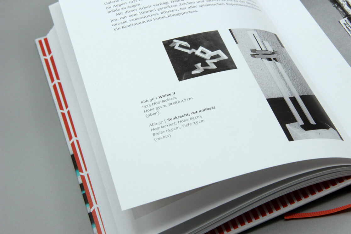 Künstlerbiografie Hanna Korflür: Gestaltung der Bildbeschriftungen