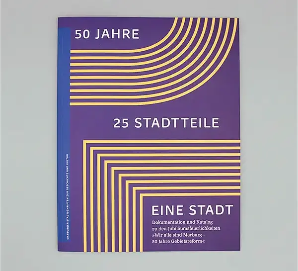 Kataloggestaltung: Vorschaubild des Covers.