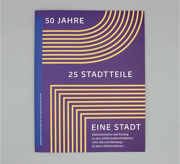 Kataloggestaltung: Vorschaubild des Covers.